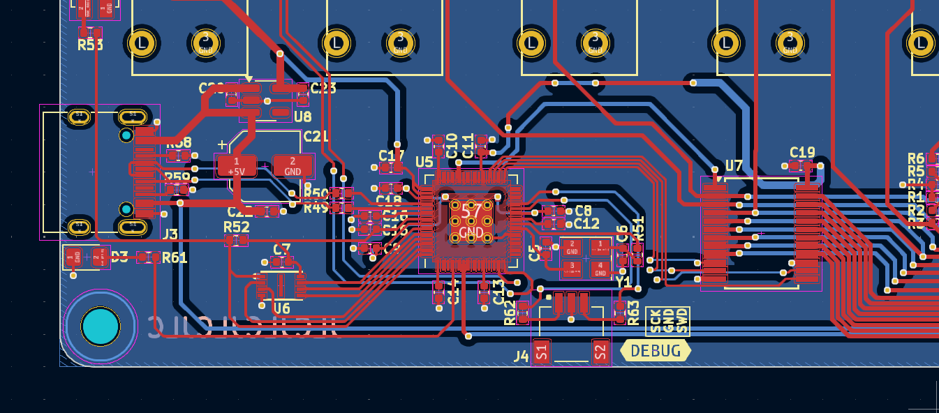 Screengrab of some of the 16nx routing